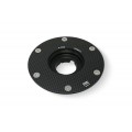 CNC Racing Carbon Fiber Gas Cap Flange for Ducati and KTM CNC Racing Carbon Fiber Gas Cap Flange for Ducati and KTM